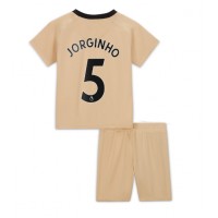 Chelsea Jorginho #5 Fußballbekleidung 3rd trikot Kinder 2022-23 Kurzarm (+ kurze hosen)